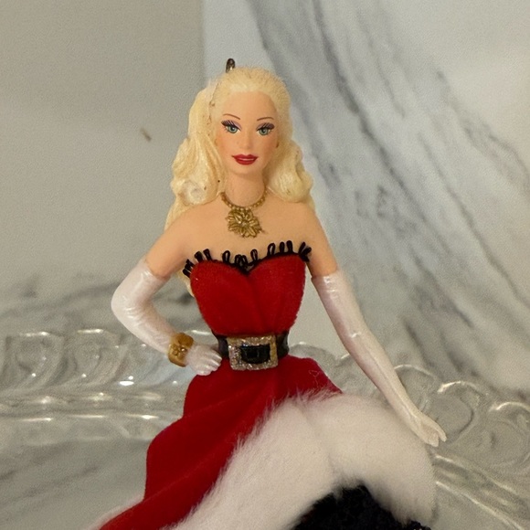 Hallmark Celebration Barbie Ornament - Red and Black - Picture 5 of 6
